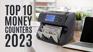 Top 10 Best Money Counter Machines of 2023  Counterfeit Bill Detection Bill Counting Machine [upl. by Hirza]