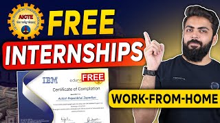 IBM Internships 2024  Work From Home  Free Internships for College Students [upl. by Eppillihp]