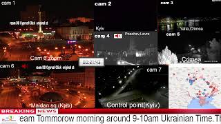 Live NO 20 Ukraine live cameras  Live cameras w sound kiev ukraine Stream 20 [upl. by Kimberlee]