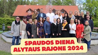 Spaudos atgavimo kalbos ir knygos diena Alytaus rajone 2024 05 07 [upl. by Amari598]