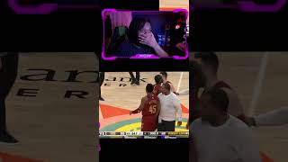 Lakers Fan Reacts To Donovan Mitchell tries to fight Zach Collins shorts [upl. by Trawets]