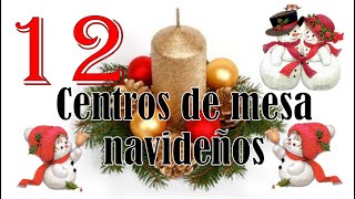 CENTROS de MESA para NAVIDAD 2023  Manualidades y Decoración Navideña [upl. by Sellers]