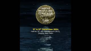 Celebrating India’s Maritime Glory  Join Us at IMHC 2024 sagarmala imhc2024 indianmaritime [upl. by Lenoil]