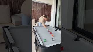 The banana mini pool table drill ✅ billiards [upl. by Ahsirtak]