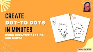 Create Dot to Dots With Creative Fabrica and Canva [upl. by Monafo645]