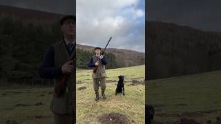 Driven Shooting Scotland Labrador Retriever Gundog Pegdog Shotgun [upl. by Nytsrik]