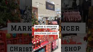 Marks amp Spencer christmas gift shop christmas gifts shorts marksandspencer [upl. by Arimay]