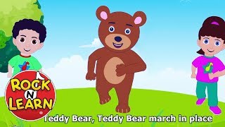 Teddy Bear Teddy Bear Song with Lyrics [upl. by Rahr]