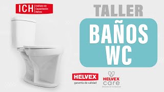 ¿Cómo instalar un Inodoro Taza de baño  WC  HELVEX [upl. by Trepur]