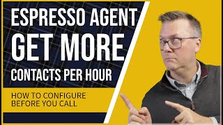 Espresso Agent Setup Guide and Configuration Demo  Get More Contacts Per Hour [upl. by Lechar701]