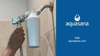 Aquasana Shower Filter System healthylifestyle watersolutions showerfilter [upl. by Otilrac]