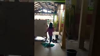 Alifa datang di hari libur sekolah ke rumah Mbah Apin [upl. by Amalbena]