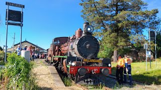 C17 971  SDSR Steam Train  Toowoomba to Wallangarra  29102022 [upl. by Aubert664]