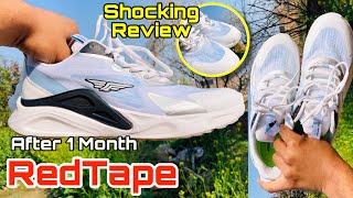 Red Tape Running Shoes  Redtape Shoe Review Unboxing 📦  After One Month 😳😱 [upl. by Wallie189]