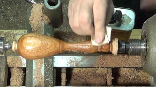 Woodturning a Darning Egg [upl. by Leirol947]