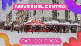 🔴 TERRIBLE NEVADA en Bariloche  Recorrido por el Centro Cívico junio 2024 [upl. by Ytsirt335]