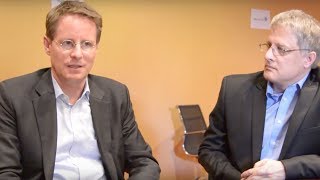 AIO Conference 2017 interview with Munich Res Bernd Kohn and Nico Conradie [upl. by Claudette]