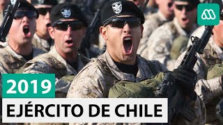 Parada Militar 2019  Desfile Escalón del Ejército de Chile con himnos a viva voz [upl. by Fausta]