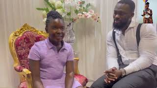 Akosua Finefine Interviews Akua Serwaah Bonsu‘s son  McDaniels Osei Bonsu [upl. by Cacka431]