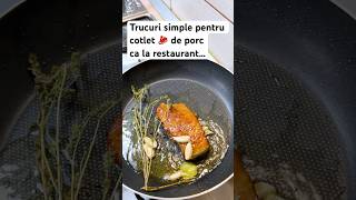 Trucuri simple pentru cotlet 🥩 de porc ca la restaurant … [upl. by Adall]