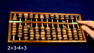 Abacus Tutorial 2 The quotexchange methodquot  calculating up to 5 [upl. by Enineg923]