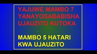 MAMBO HATARI KWA UJAUZITO [upl. by Hammel597]