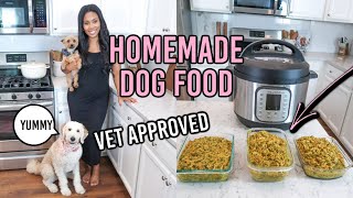 VET APPROVED HOMEMADE  HEALTHY DOG FOOD RECIPE  COOKING FOR YOUR DOG  PART 4 [upl. by Markos]