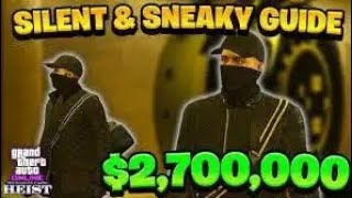 The Smoothiest Casino Heist Ever  Gta V Slient amp Sneaky [upl. by Nagle]