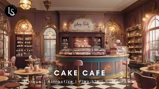 Sweet cake cafe design [upl. by Clute]