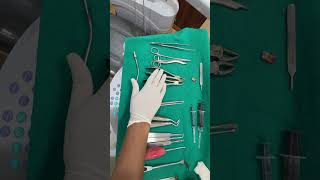 Instruments Layout in Extraction l DrArindam Mandal Omfs l 070446 11705maxillofacialsurgery [upl. by Thorpe479]