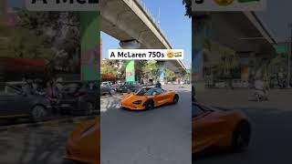 india s first mclaren 750sautomobile supercar money mclaren mclaren750s shortvideo [upl. by Brigham]