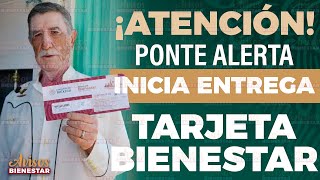 adulto mayor de la pensión bienestar 2024 entrega de tarjetas del bienestar [upl. by Kemme]