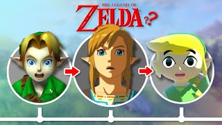 Nintendo Doesnt Know The Zelda Timeline [upl. by Ycul]