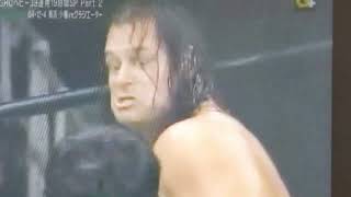 Chops contest between Mike Awesome and Kenta Kobashi [upl. by Sennahoj]