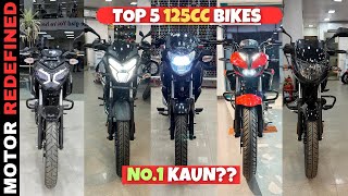 BestTop 5 125CC Bikes To Buy In 2024  Motor Redefined [upl. by Notgnirrab]