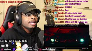 ImDontai Reacts To NBA Youngboy amp Rich The Kid  Bankroll [upl. by Bernette]