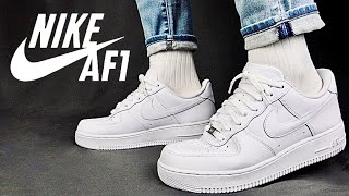 NIKE Air Force 1 Review  On Feet  WORTH IT [upl. by Lad]