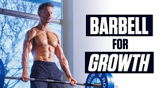 Barbell Built™ Upper Body Barbell Workout For Strength amp Muscle Growth [upl. by Aikan]