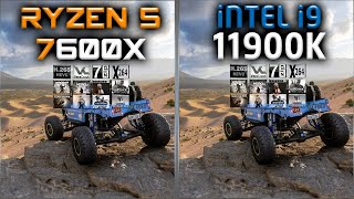 7600X vs 11900K Benchmarks  15 Tests  Tested 15 Games and Applications [upl. by Chloras791]