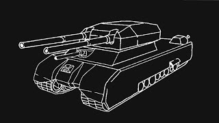 Landkruezer P1000 Ratte Tank Animation [upl. by Tim231]