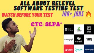 All About Relevel Software Testing Test  Syllabus  Detailed Analysis  Guidlines  Structure [upl. by Ani]