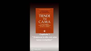 Tiende tu cama 1 Resumen tiendetucama librosaudio resumenlibros librosmotivacionales [upl. by Capriola]