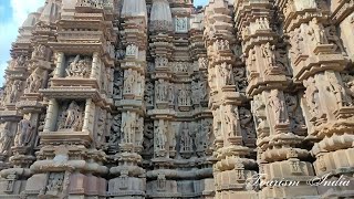 artworkartssculptures in khajuraho temples Tourism India [upl. by Nigel680]