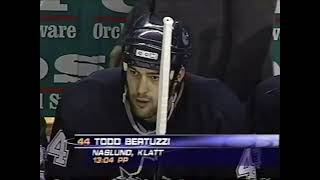 Throwback Todd Bertuzzi Hat Trick vs Sharks Dec 30 2000 CBC [upl. by Baron]