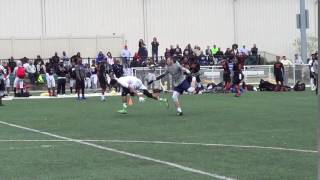 Brandon Unterkoefler to Maryln Johnson for the onehanded TD  2016 NLG 7v7 Tournament [upl. by Roots]