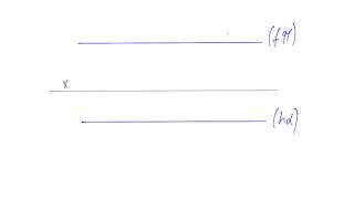 363  Interseção de planos projetantes plano frontal e plano horizontal [upl. by Zimmer]