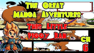 The Great Manga Adventure Of Dragon Ball CH 6 Scared Piggy [upl. by Atnuahsal]