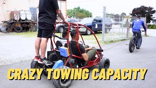 Northrock Fat Bike Ebike Build Crazy Towing Capacity [upl. by Niad]