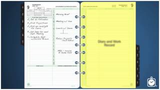 Closer Look DayTimer® 2PagePerDay Planner Format [upl. by Bernadette]