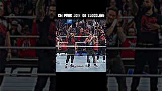 CM Punk Join OG Bloodline  shorts viral romanreigns [upl. by Oberstone355]